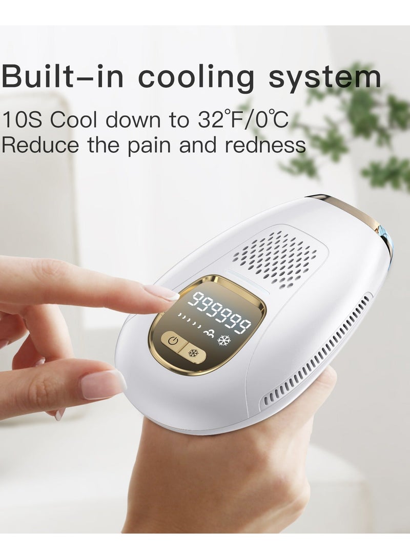 Home Laser Hair Removal Machine | Remove Hair, Live With Confidence | Self Care Portable IPL Epilator Permanent Hair Removal Device - Ice Cooling - Image 5
