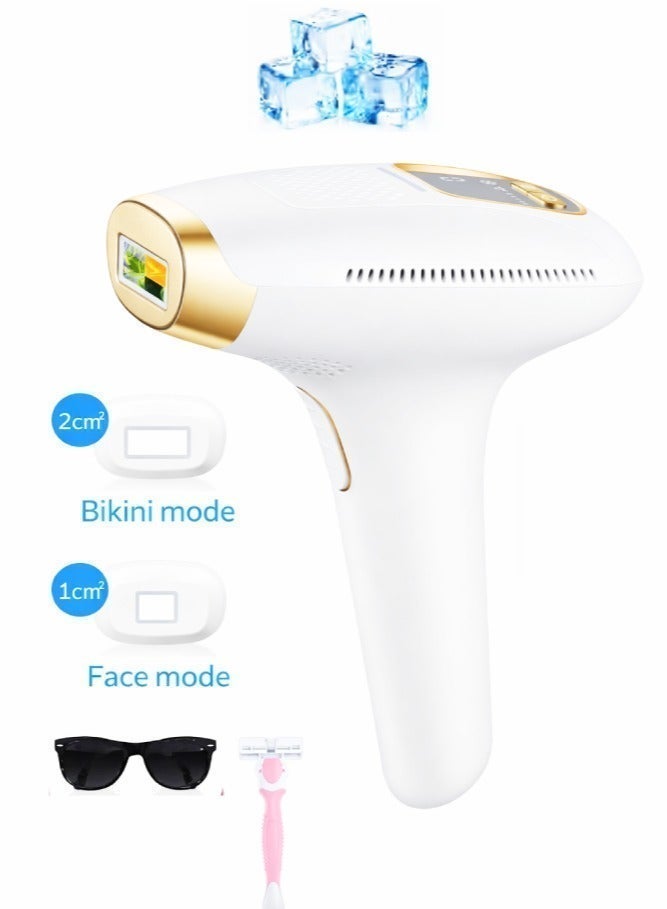 Home IPL Laser Hair Removal Device – 999,999 Flashes, 5 Energy Levels, Ice Cooling, Safe Full Body Use (Men & Women) - Image 1