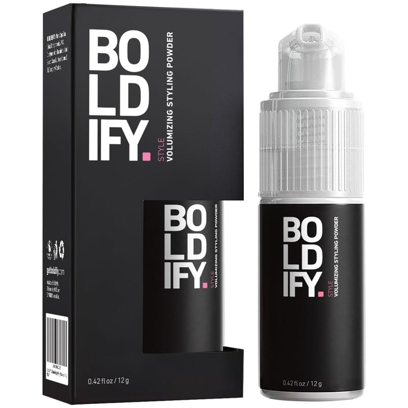 BOLDIFY Hair Texture Powder and Volumizer - Styling for Thinning Hair - Volumizing Powder for Women & Men - Travel Size - Image 1