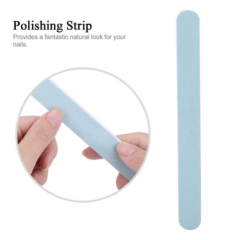 yuyte Nail Buffer And Shine Kit 3Pcs Nail Art Buffing Cream And Nail Brush Buffer Varnish Polish For  Polishing Strip Nail Art - Image 3