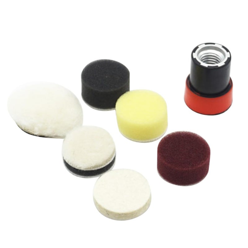 7Pcs Car Polishing Sponge Pads Kit For Buffing And Waxing - Image 2