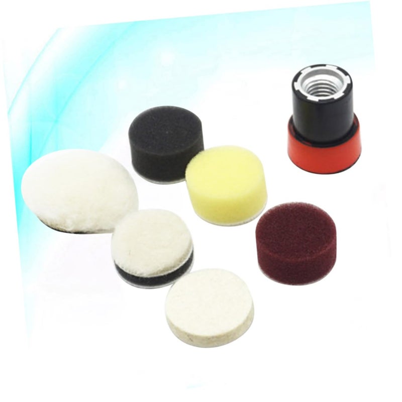 7Pcs Car Polishing Sponge Pads Kit For Buffing And Waxing - Image 3