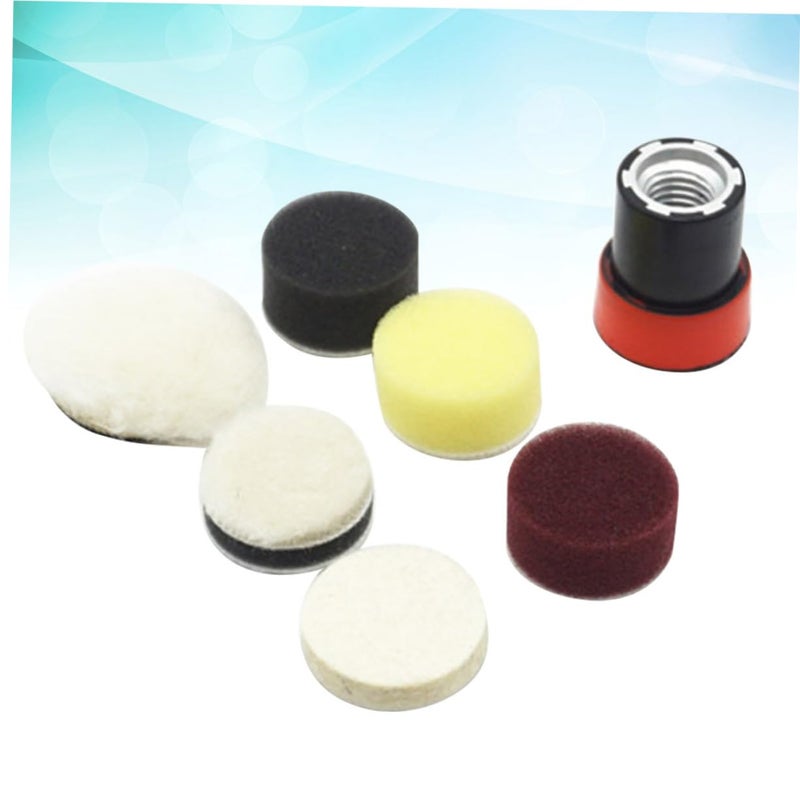 7Pcs Car Polishing Sponge Pads Kit For Buffing And Waxing - Image 5