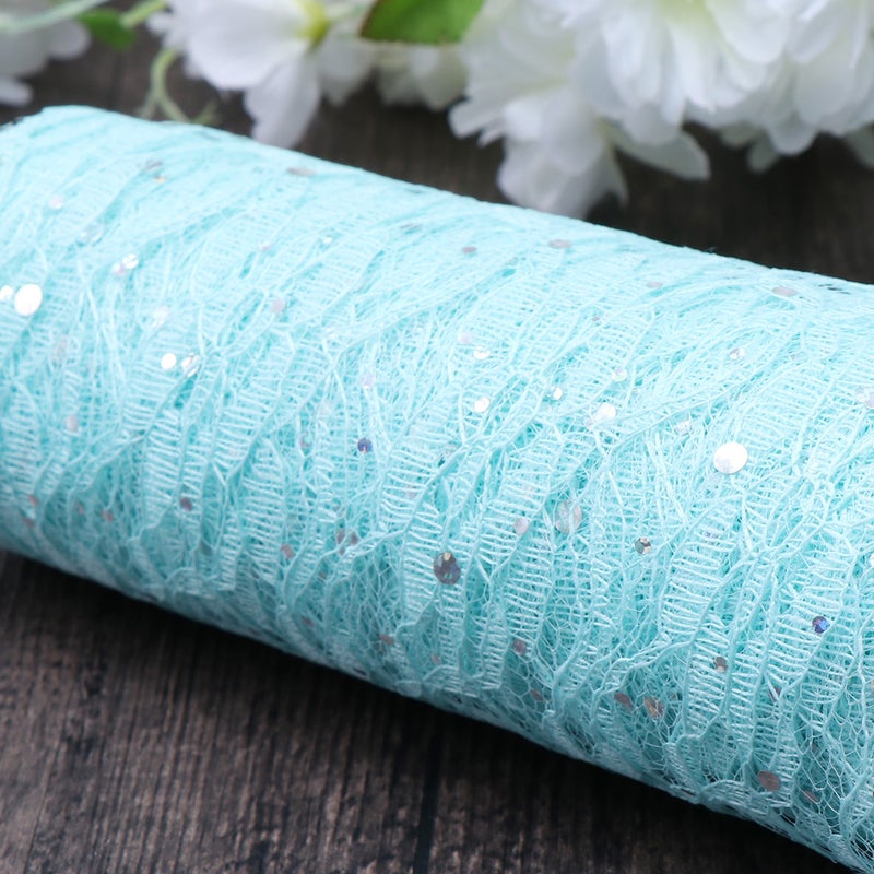 2pcs 15cm x Tulle Roll Spool Sparkling Lace Roll Tutu Wedding Banquet Decor Wrap - Image 5