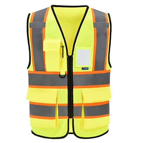 AYKRM 6xl 7xl 8xl big and tall safety vest - Image 1