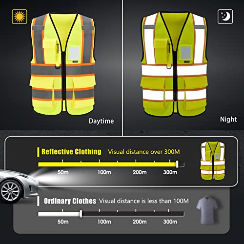AYKRM 6xl 7xl 8xl big and tall safety vest - Image 4