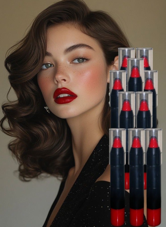 Generic 10 Pieces Vitamin C And Moisture Lipstick No.10  - Image 1