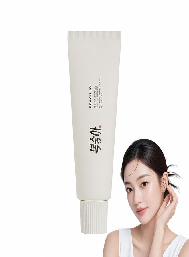 Mokleva PEACH JO+ Korean Rice Water Sunscreen SPF50+ Brightening No-Makeup Glow Cream With Probiotics Rice Extract Waterproof Tinted Moisturizing Isolation Cream For Even Tone, Dullness & Natural Glow - Image 1