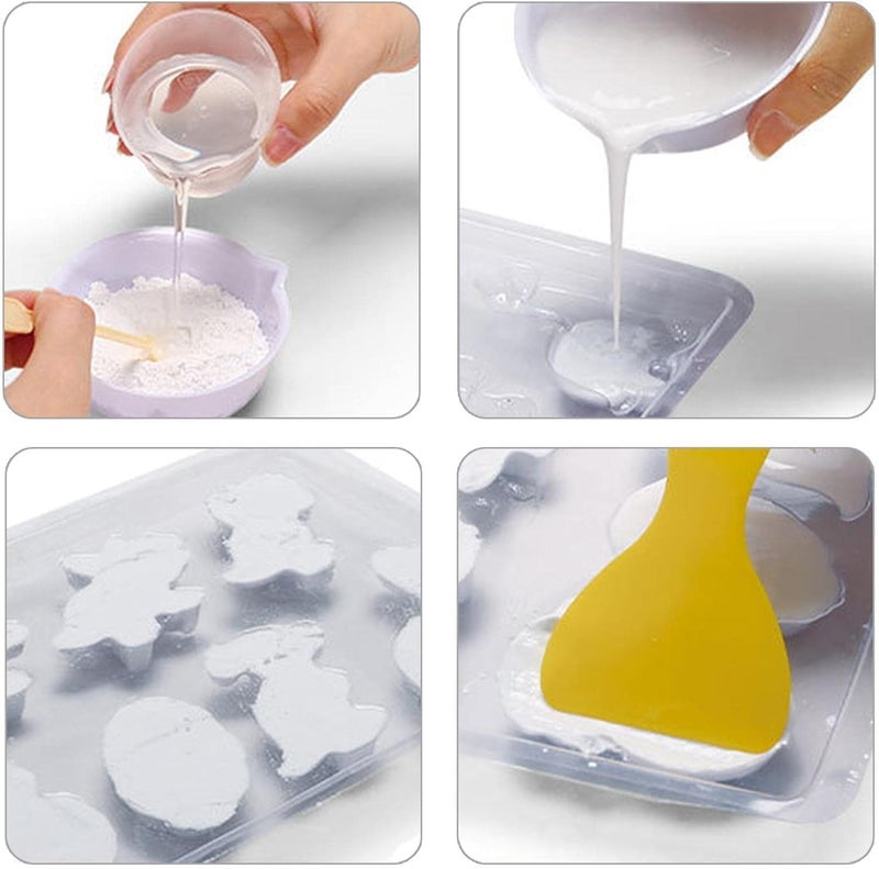 Amitasha DIY Mould Paint Craft kit for Kids, Paint Your Plaster Figurine Set with Pigments, Palette & Mold Art & Craft Set - Educational Toy for 3-12+ Year Old Boys Girls - Image 5