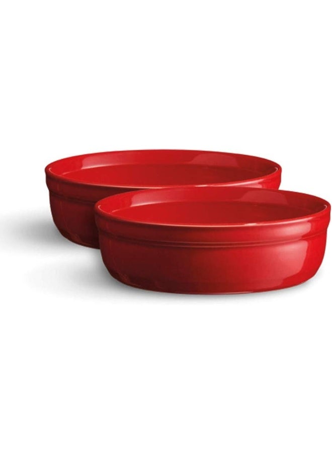 Emile Henry Set 2 x Crème Brulee Dish - Image 1