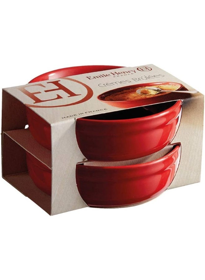 Emile Henry Set 2 x Crème Brulee Dish - Image 2