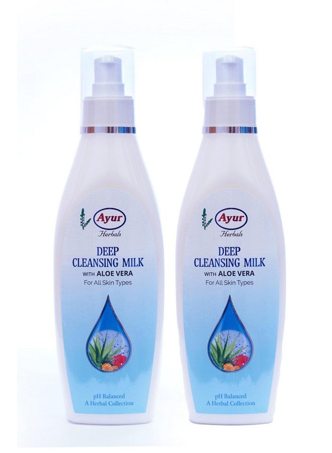 Ayur Herbal Deep Pore Cleansing Milk 200ml Pack of 4 - Image 1