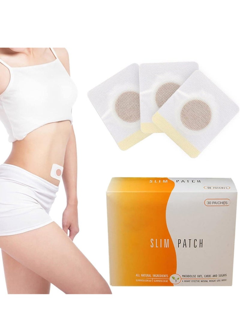 30Pcs Slimming Patch Natural Herbal Essence Fat Burn Slim Products Body Belly Waist Losing Weight Cellulite Slimming Sticker - Image 1