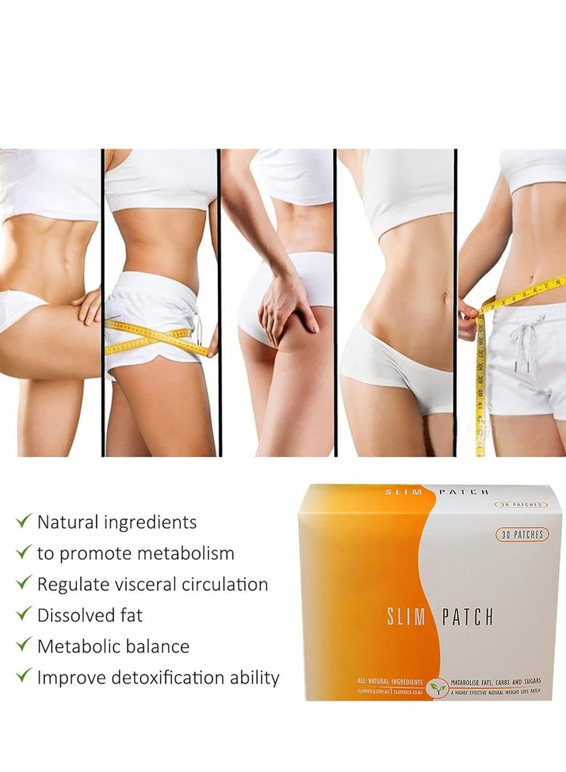 30Pcs Slimming Patch Natural Herbal Essence Fat Burn Slim Products Body Belly Waist Losing Weight Cellulite Slimming Sticker - Image 5