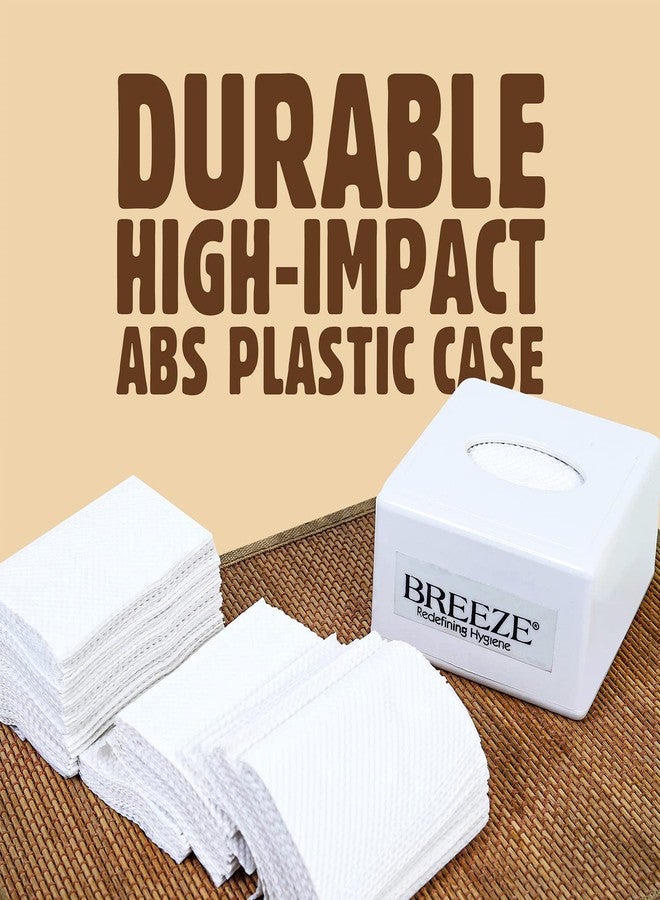 BREEZE BRE037 2Ply Facial Tissue Soft Wipe & Disposable For Kitchen, Cars, Office & Home Use (5 Refills, 300 Pieces, Rectangular Box) - Image 3