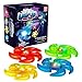 PICK A TOY Light Up Ninja Flyers Set 4 LED Electronic Stars Heavy Duty Rubber Throwing Discs Interactive Kids Toys for Tossing Games and Play 4 Colors Red Blue Yellow Green - Image 2