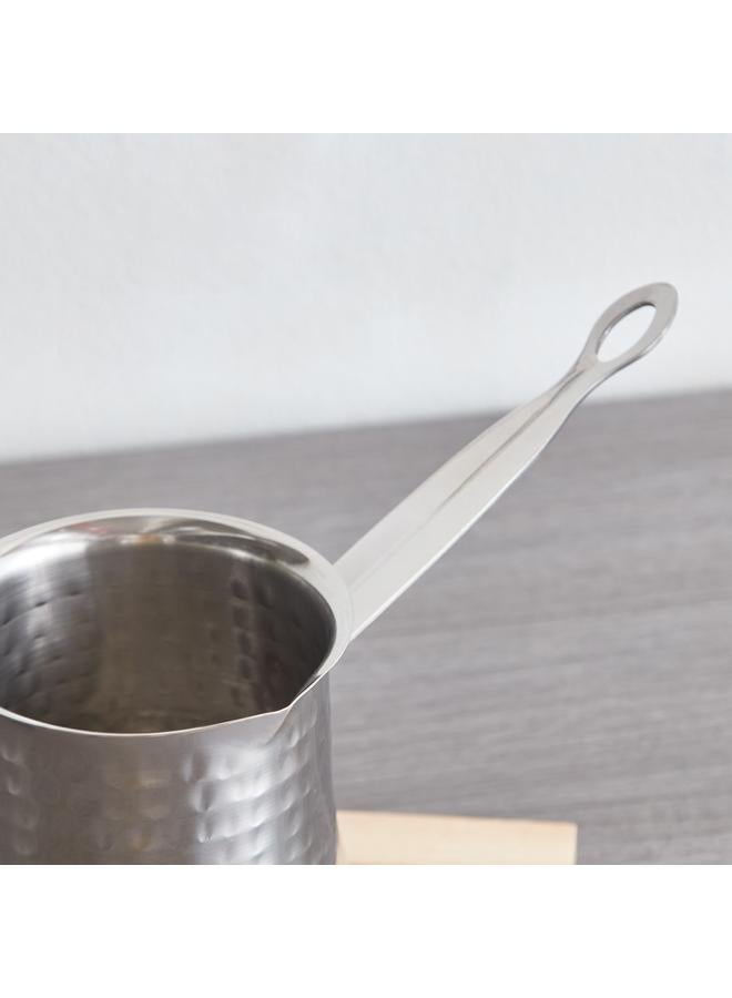 Shine Hammered Stainless Steel Coffee Warmer 600 Ml - Image 3