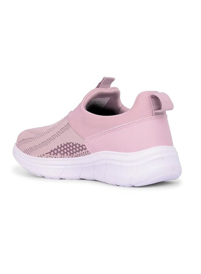 Liberty LEAP7X BOSTER-L2E Sports Shoes for Women with Knitted Upper | EVA Sole, Slip-on Style| Memory Foam Insole | Comfortable Footbed | Walking, Gym & Outdoor Wear - Image 2