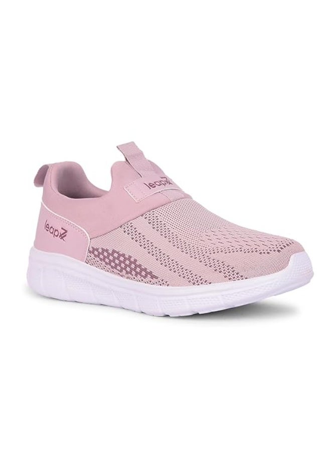 Liberty LEAP7X BOSTER-L2E Sports Shoes for Women with Knitted Upper | EVA Sole, Slip-on Style| Memory Foam Insole | Comfortable Footbed | Walking, Gym & Outdoor Wear - Image 1