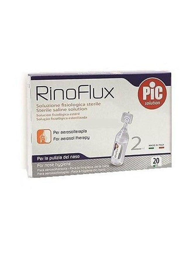 PIC Pic Rinoflux Sterile Saline Soln 20S 