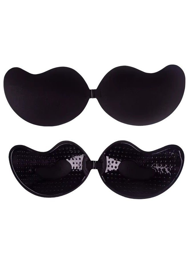 Jomo Store - Push Up Self Adhesive Silicone Bust Front Closure Strapless Invisible Bra - Image 1