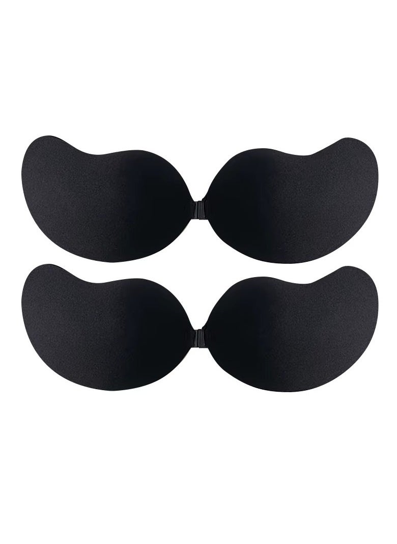 Jomo Store - Push Up Self Adhesive Silicone Bust Front Closure Strapless Invisible Bra - Image 1