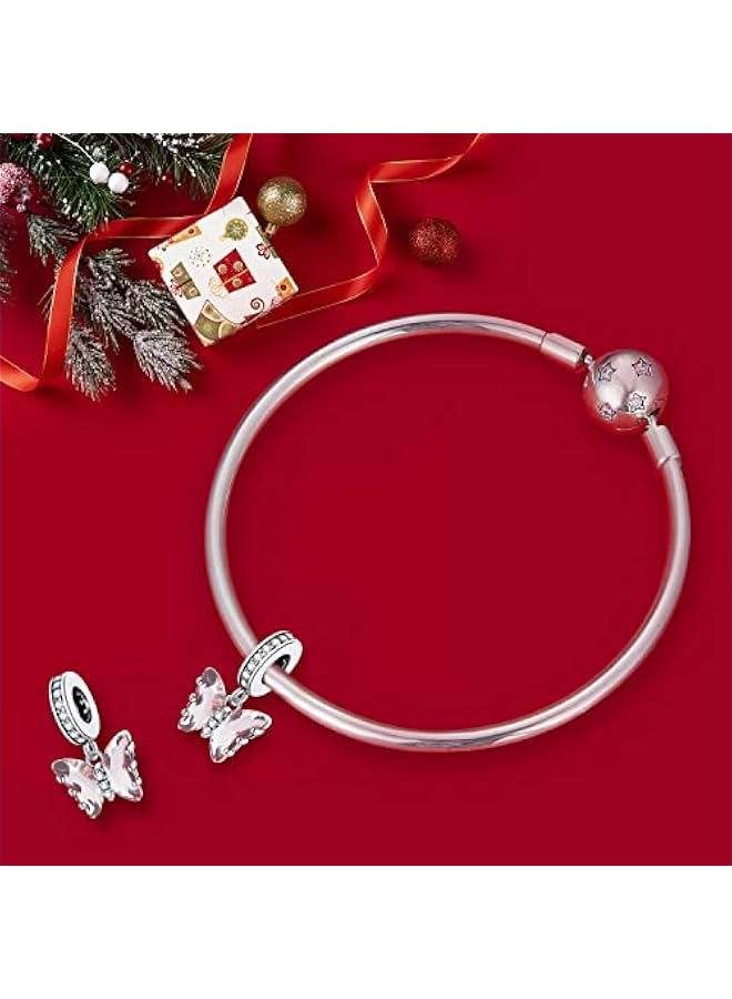 Arabest erfly Dragonfly Cat Charm for Bracelet Cute Animal Collection Bead & Charm for Women Girls 925 Sterling Silver Pendant & Dangle Charm Jewelry for Bracelet and Necklace - Image 3