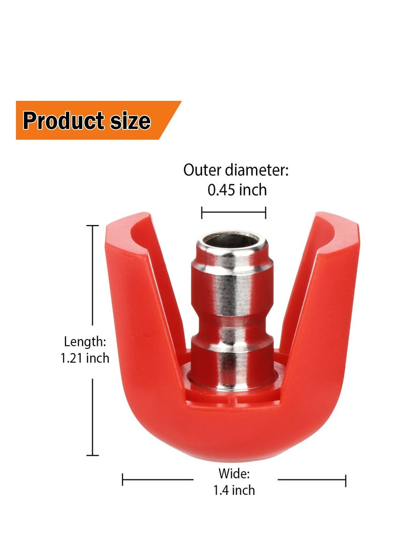 SYOSI - 5Pcs SPX3000 TPS Quick Connect Pressure Washer Nozzle Kit Compatible with Sun Joe SPX 3000 Series and Universal Pressure Washers, Customizable Pressure Output Easy to Use Versatile Cleaning Tool - Image 1
