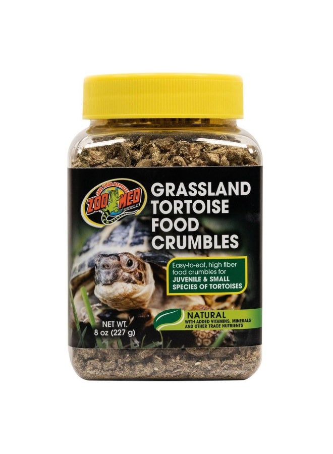 Zoo Med Grassland Tortoise Crumbles 8 oz