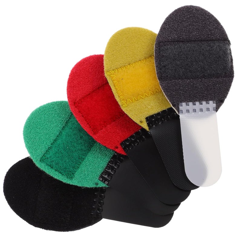 Levemolo 5pcs Finger Splint Brace Band for Finger Support and Rehabilitation for Joint and Injury Small Size Multi-color for Home and Outdoor Use - Image 1