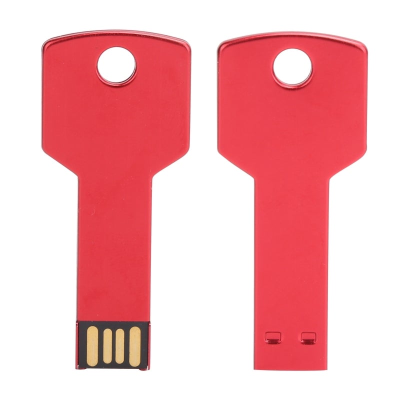 USB Flash Drive 64GB: Aluminum Alloy Key Shape - Sturdy Durable Fast Transmission U Disk for Home Car Computer Use - Image 4