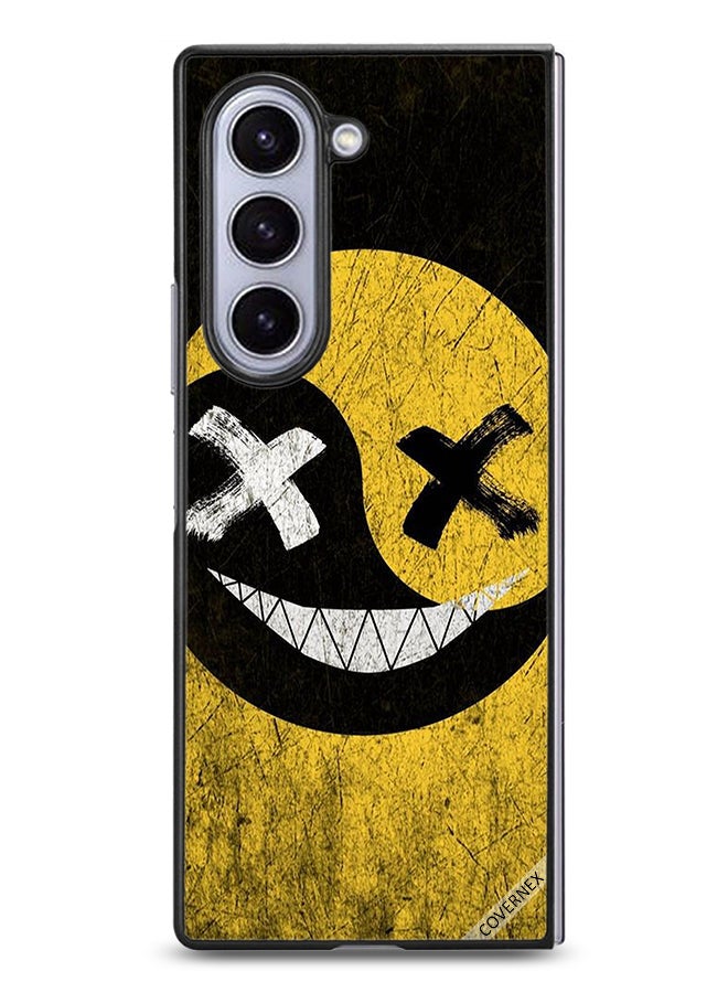 Covernex Samsung Galaxy Z Fold6 Protective Case Cover Marshmallow Face Art - Image 1