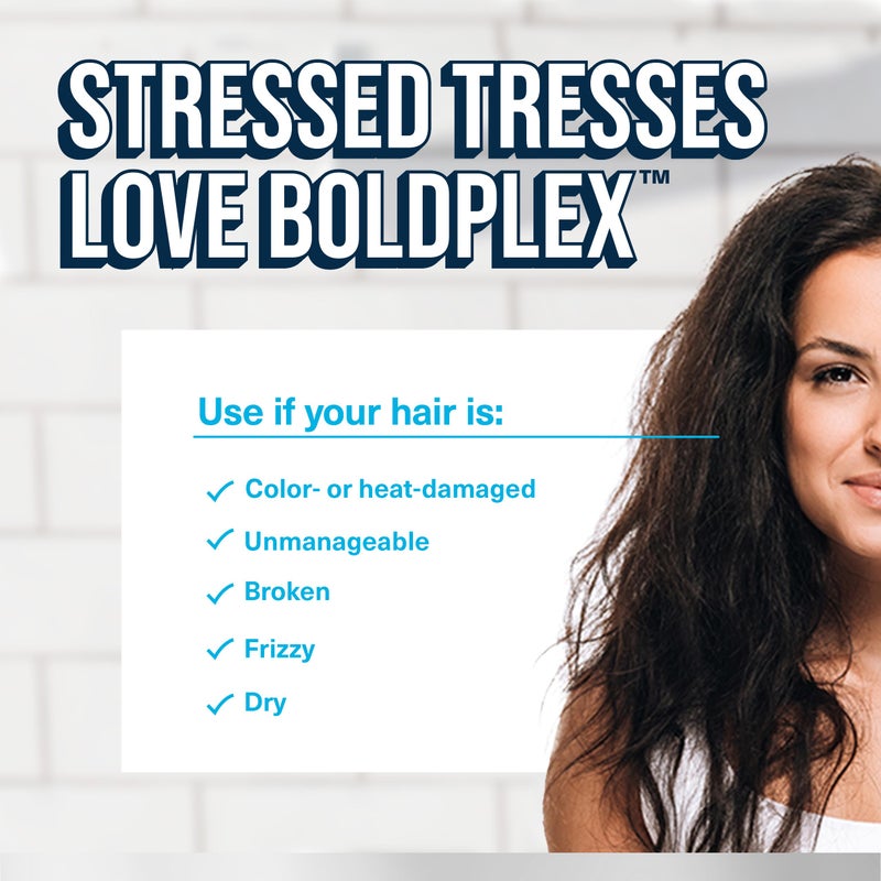 BOLD UNIQ BoldPlex Hair Mask - Bond Restore Treatment for Dry, Damaged Hair - Helps Repair & Nourish Curly, Bleached, or Frizzy Hair - Includes Rosemary Oil for Hair Growth - 6.76 Fl Oz - Image 4