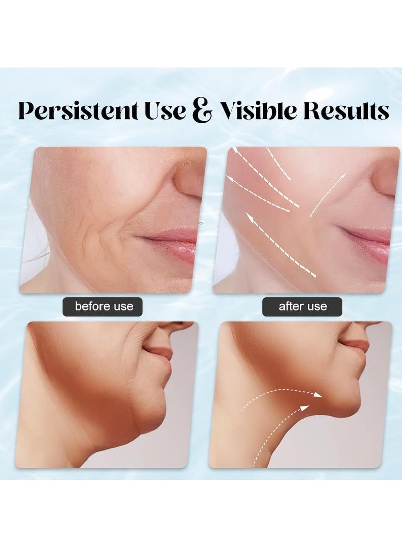 TIGER - Neck Face Massager Face Sculpting Tool – 3 Colour Modes & Vibration for Facial Massaging, Reduces Double Chin, Lifts & Firms Skin for a Contoured Look - Image 1