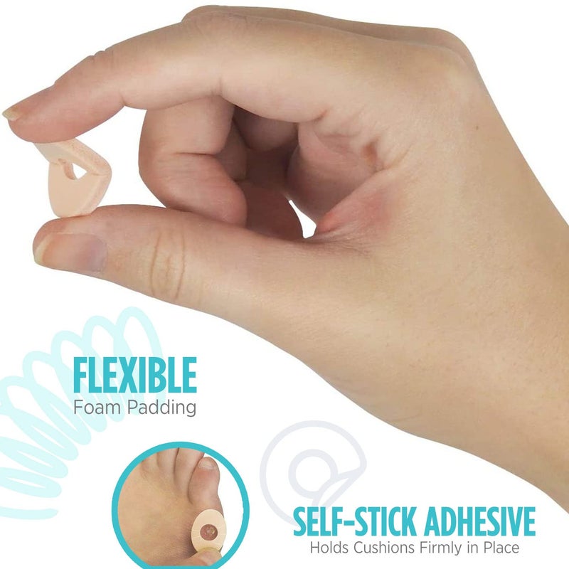 Comfort Zone Maximum Strength Liquid Corn & Callus Remover for Feet & Hands with Salicylic Acid, Effective Corn and Callus Remover for Toes & Fingers with Applicator, 0.33 Oz, 4 Piece Set - Image 4