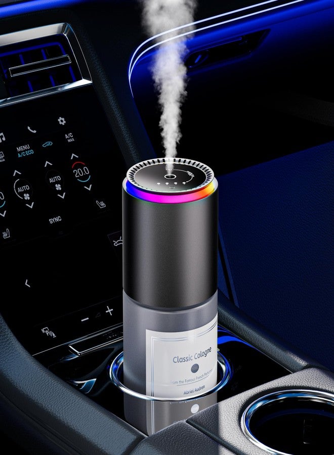 Klomsuw Car Air Freshener, Smart Car Air Freshener,car Diffuser with 150 ML (5oz) Capacity Multi-fragrance,RGB Music Syncing Light, Auto On/Off (Cologne) - Image 1