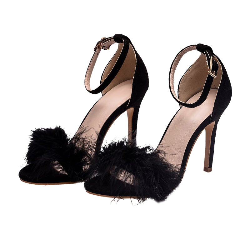 2 Pairs of Delicate Sandal Chic Heels Fashion Female Women Casual Shoes - Image 3