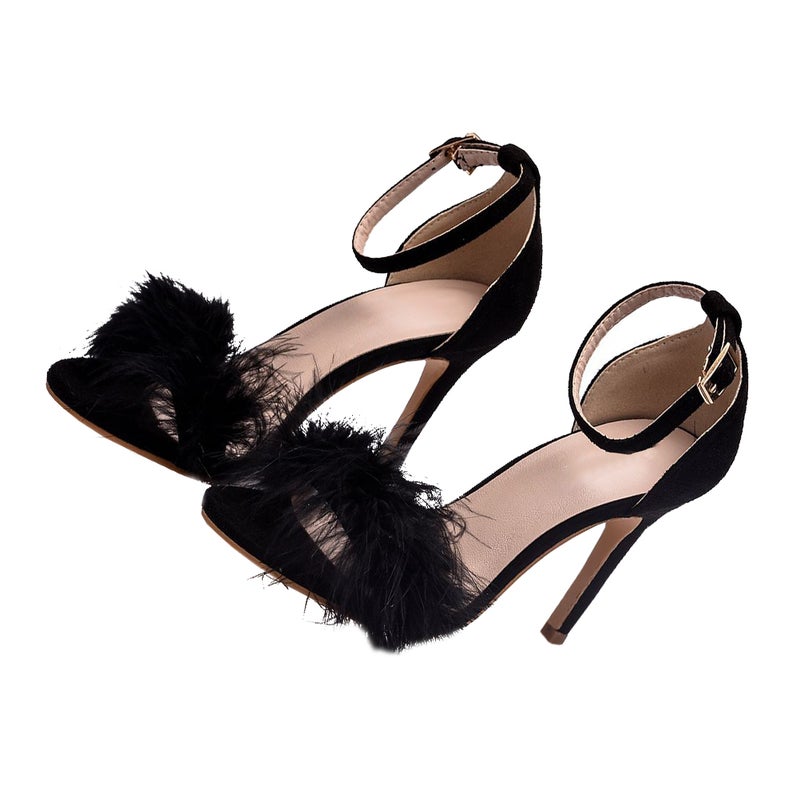 2 Pairs of Delicate Sandal Chic Heels Fashion Female Women Casual Shoes - Image 1