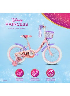 Spartan Spartan 16" Disney Princess Magical Kids Bicycle  - Image 5