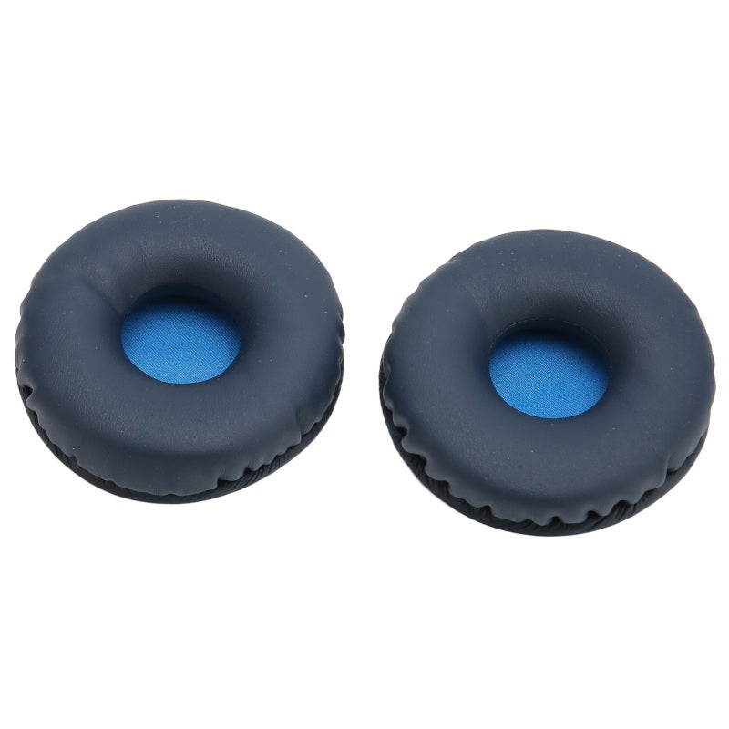 Headphone Ear Pads: 1 Pair Thickened Protein Leather Memory Foam - Noise Isolation Durable Comfortable Replacement Ear Cushions for WH XB700 Wireless Headphones - Image 1