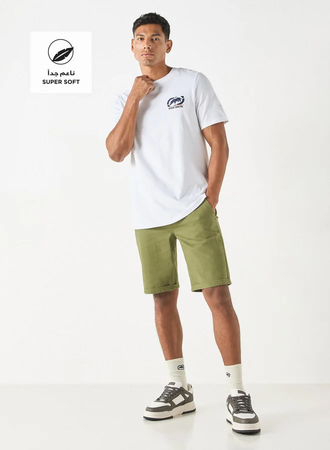 Ecko Unltd. Ecko Unltd Logo Print Crew Neck T-shirt