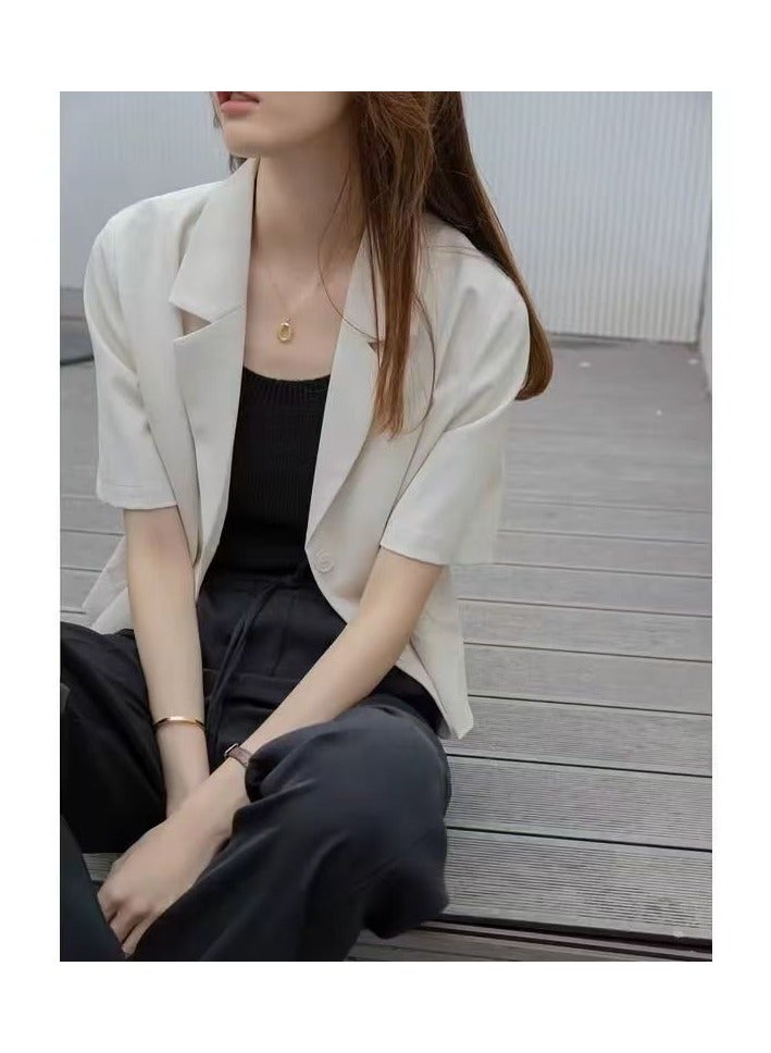 Shougu New Thin And Short Sleeved Suit Jacket  - Image 2