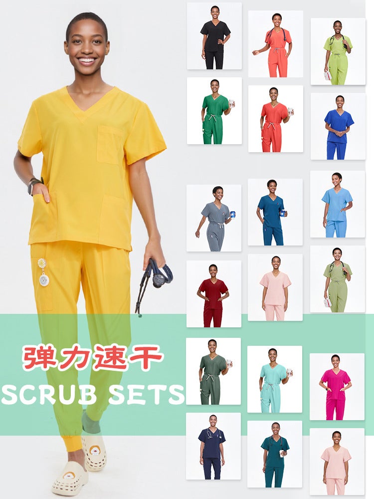 Source Manufacturer Quick-Drying Surgical Clothing Elastic Hand Washing Clothing Men'S And Women'S Long And Short-Sleeved Operating Room Doctor'S Hand Washing Clothing - Image 2