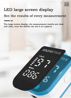 Urit Finger Clip Oximeter, Portable LED Screen Heart Rate Monitor, for Sports Enthusiasts Medical Blood Oxygen Saturation Detection  - Image 5