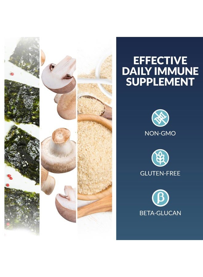 Life Source Basics (WGP بيتا جلوكان) ، منشط جهاز المناعة ، 500 ملغ ، 60 كبسولة - Image 4