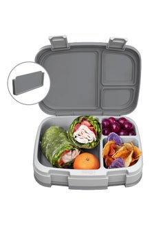 Fresh 3 Compartment Lunch Box Grey - pzsku/Z97EA0B6760BB346B19DCZ/45/_/1728053684/8ed04c9b-4e06-475e-9eed-b79b9e4eec56