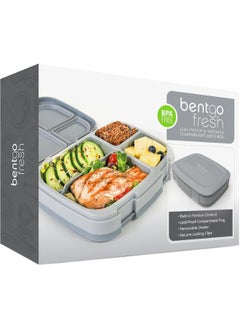 Fresh 3 Compartment Lunch Box Grey - pzsku/Z97EA0B6760BB346B19DCZ/45/_/1734417419/ce5f8bb0-7f6a-4a82-a769-94352f0e7c91