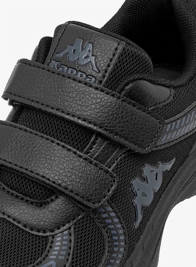 كابا أحذية مدرسية للأولاد بتفاصيل شعار وإغلاق بشريط لاصق - Image 4