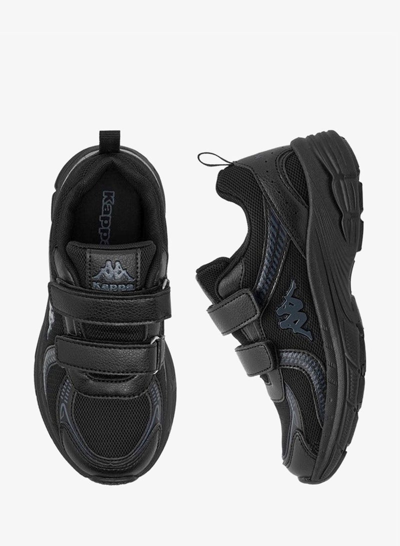 كابا أحذية مدرسية للأولاد بتفاصيل شعار وإغلاق بشريط لاصق - Image 3