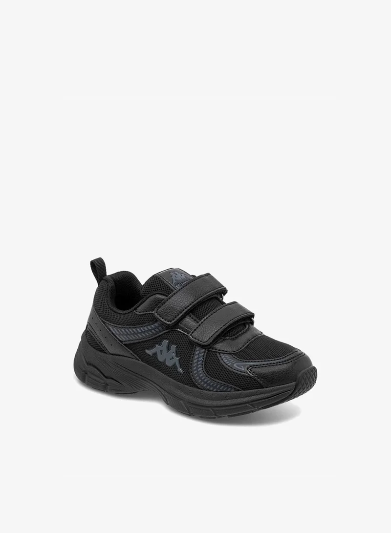 Kappa Boys' Logo Detail School Shoes with Hook and Loop Closure